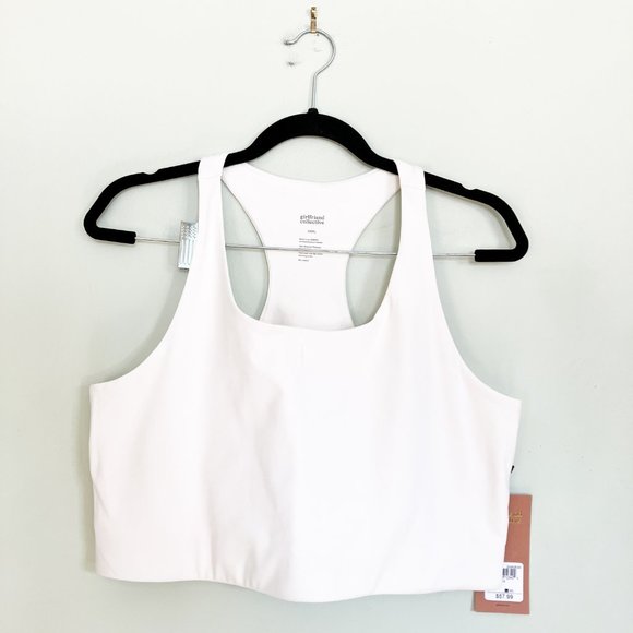 Girlfriend Collective NWT Paloma bra ivory white size 3X - Picture 2 of 7